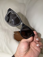 Ray-Ban Meta Wayfarer RW4006 Polarized Sunglasses Black Frame/Lens GEN 1