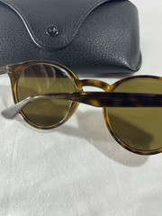 Ray-Ban RB2180 Polished Light Havana Frame Polarized Brown Lens 49-21