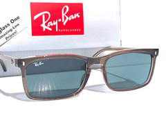 NEW Ray Ban Transparent Grey w UV PROTECTIVE Blue Lens Sunglass RB 4435 6765