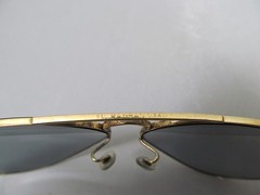 Vintage B&L Ray-Ban Aviator Sunglasses Made in USA 70’s w/ Wear & DAMAGED LENS