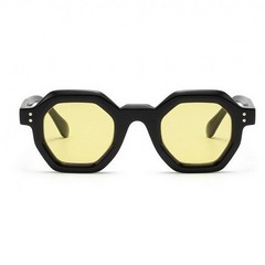 Men Sunglasses Chunky Geometric Eyewear Offers Unique Retro Fashion Style Classy