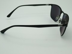 RAY BAN RB3686 186 K8 Black Grey Polarized Unisex 57-19-140 Sunglasses Chromance