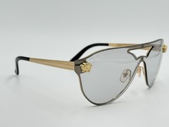 VERSACE MOD.2161 VE2161 1002/6G Gray; Gold MEDUSA AUTHENTIC ITALY READ DESCRIPT