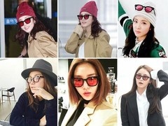 Gentle Monster South Side 01 Square Oversized Sunglasses Black Lenses Unisex