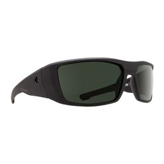 Spy Optic Dirk Wrap Men’s Sunglasses (Soft Matte Black/Happy Gray Green Polar)