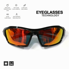 New 2025 Polarized Vertex Men AntiGlare Fishing Cycling Driving Sport Sunglasses