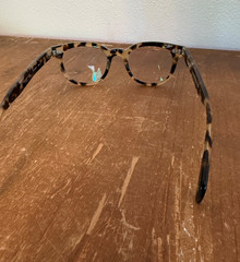 SALT. Optics James in Blonde Havana Tortoise Optical Eye Glasses AR coated lense