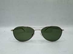 Oliver Peoples OV1005S Aero Sunglasses Silver/Green 57-17-140