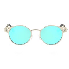 Metal Polarized Sunglasses Futuristic Design for Outdoor Cycling Sports Travel