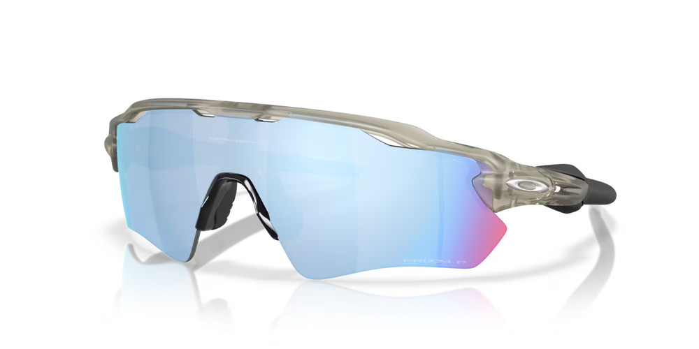 Oakley RADAR EV PATH Matte Grey Ink POLARIZED PRIZM Deep Water Sunglass 9208-F6