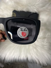 Ray-Ban RB4165 622/2V 54 mm Justin Classic Men’s Sunglasses Dark Blue Polarized