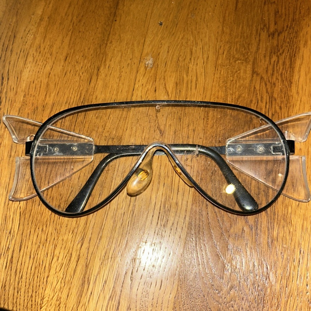 Vintage Crews Architect Z87 Safety Glasses Aviator 147 mm B2