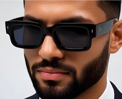 Luxury Trendy Sunglasses Fashion Designer New Model Stylish Outdoor Driving New