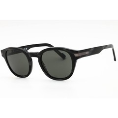 Zeiss Men’s Sunglasses Grey Horn Acetate Oval Shape Full Rim Frame ZS23536S 036