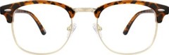 WOMEN/MEN Fashion Club Style Glasses Clear Lens Half Frame Retro Nerd Eyewear