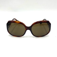 FENDI Zucca Zucchino Sunglasses Brown Tortoiseshell Frame 5.2×6 in Italy