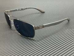 RAY BAN RB3737 004 80 Gunmetal Blue Unisex 60 mm Sunglasses