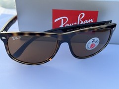 NEW Ray-Ban RB4147 710/57 BOYFRIEND Polarized Brown 3P 60mm Sunglasses