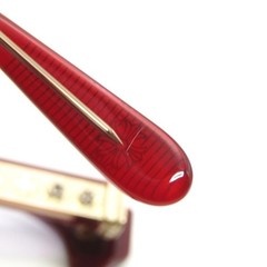 CHROME HEARTS Glasses Frame DINGALONGLINGLONG Made in Japan BOR Bordeaux Gold 6