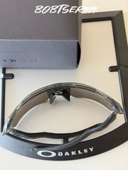 New Oakley OO9208 Radar EV Path Sunglasses Clear Gray Frame Prizm Mirrored Lens