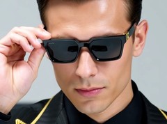 Men Sunglasses Fashion Black Oversize Big Designer Square Rapper Rap Black Retro