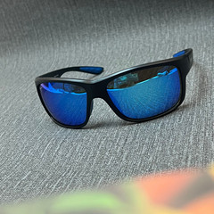 Maui Jim Maui B811-03S Black Sunglasses Blue Polarized