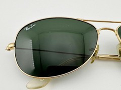 Ray Ban Cockpit RB3362 Gold Frame Aviator Sunglasses 001 59-14 3N VINTAGE