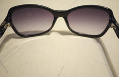 Calvin Klein Jeans CKJ708S 001 Sunglasses 58mm 16 135❗️SCRATCHES❗️