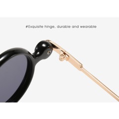 Men Women Metal Round Sunglasses Retro Outdoor Driving Shade Glasses UV400 Hot