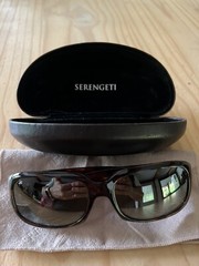 Serengeti Giuliana 7463 Brown with hard cas (See pics & description for details)