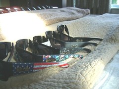 Men’s Sunglasses USA LOCS Women’s American Flag True American Patriot Pride