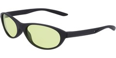 Nike Retro E Matte Black Sport Oval Sunglasses – NKDV6953 010 – Made in Italy