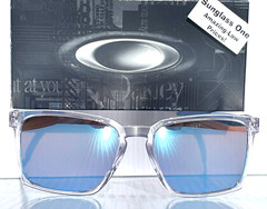 NEW Oakley EXCHANGE SUN Clear POLARIZED PRIZM H2O Blue Lens Sunglass 9483-03