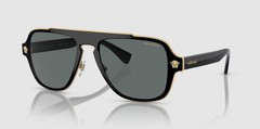 VERSACE VE2199 100281 Black Polarized Grey 56 mm Men’s Sunglasses