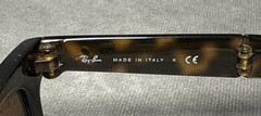 Ray-Ban RB4105 Folding Wayfarer 710/51 Light Havana Brown Gradient RARE 50mm