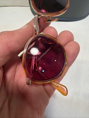 GIORGIO ARMANI Sunglasses Gold-Tone Brown Tortoiseshell Frame VTG SEE DETAILS