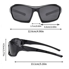 New 2025 Polarized Vertex Men AntiGlare Fishing Cycling Driving Sport Sunglasses
