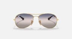 Ray Ban Cockpit Sunglasses RB3362 001/GE 59-14 Arista Gold Pink Gradient Blue