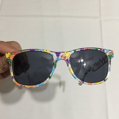Disney Parks Colorful Mickey Mouse Balloon Icons Clear Adult Sunglasses Rainbow