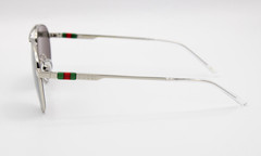 GUCCI GG1679S-001 48mm Aviator Grey Tinted Sunglasses