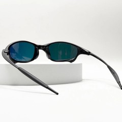 Oakley Juliet 1.0 X-Metal Sunglasses Black Frame Fire Iridium Lens
