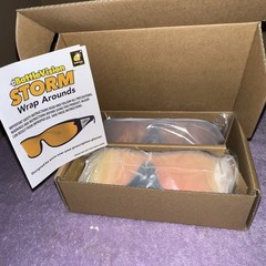 BattleVision Storm 2-Pack Wraparounds Bad Weather Driving Glasses, AS-SEEN-ON-TV