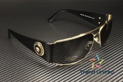 VERSACE VE2163 100287 Gold Gray 63 mm Men’s Sunglasses
