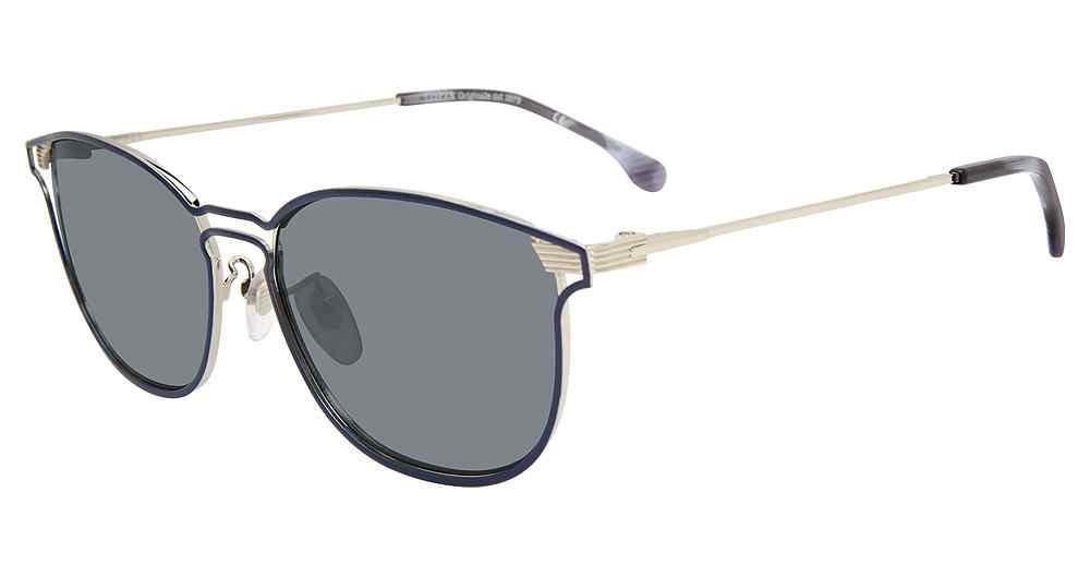 New LOZZA Catania 5 Sunglasses SL2303M Blue 55-15-140 Retail $140 w/ Case