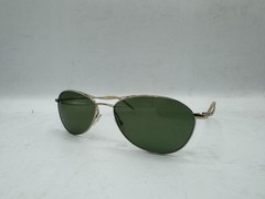 Oliver Peoples OV1005S Aero Sunglasses Silver/Green 57-17-140