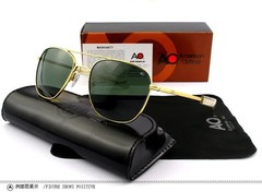 Ao Aviation Sunglasses Men Original American Optical Glass