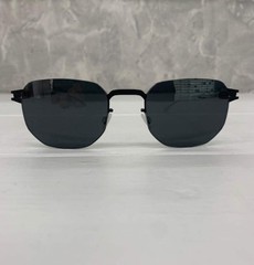 Sunglasses Mykita Bijan C484 50 20 140 C484 Black Silver Clear Dark grey solid L