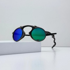 Oakley Madman OO6019 X-Metal Pewter Jade Gradient Polarized New