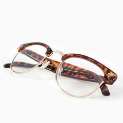 Interview Smart Clear Lens Glasses Fake Vintage Nerd Geek Retro Hipster UV 100%