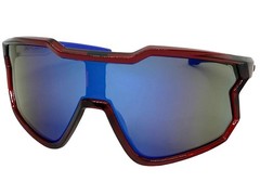 Oversize Sporty Wrap Around Large SUNGLASSES For Men Patriotic American USA Flag